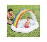 PISCINA ARCOIRIS 142X119X84-CM. INTEX Raíz AIRE LIBRE Todos los juguetes PISCINAS Y ACESSORIOS DE PISCINAS
