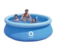 Piscina Aro Hinchable Avenli Prompt Set Pool De 240 Cm De Diámetro Y 63 Cm De Altura. Piscina "autoformada"