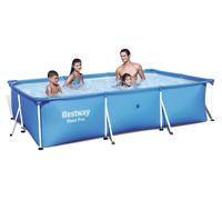 Piscina Bestway Steel Pro con estructura de acero, dimensiones 300 x 201 x 66 cm, modelo 56404