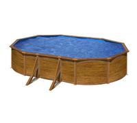 Piscina Desmontable ovalada GRE Sicilia 500x300 cm y altura 120 cm de acero - CD Talla única