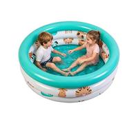 Piscina de chapoteo para niños - Bañera con patrón lindo para niños, piscina inflable, niños, niñas, mascotas, juguete de pesca verano, jardín, patio trasero, vacaciones, fiesta