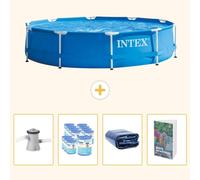 Piscina de estructura, modelo Rund - 305x76 cm - 5 piezas, SCB118