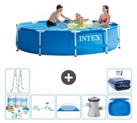 Piscina de estructura redonda - 305x76 cm - 8 piezas - Modelo S20426