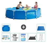Piscina de estructura redonda - 305x76 cm - 8 piezas - Modelo S41504