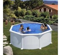 Gre Atlantis Redonda Ø350 x 132cm - Piscina desmontable de acero