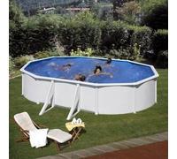 Gre Piscina desmontable de acero Fidji ovalada 500x300x120 cm