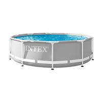 Intex Round Above Ground Prisma Frame Range Pool Gris 305 x 76 cm