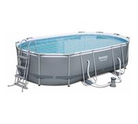 Piscina Desmontable Oval Power Steel 488x305x107 cm. Bestway 56448