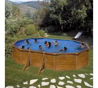 Gre Pacific Ovalada 610x375x120cm - Piscina desmontable de acero