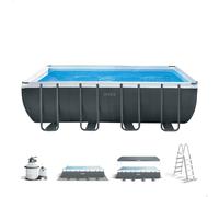 Piscina desmontable rectangular Ultra XTR Frame INTEX 549x274x132 + depuradora