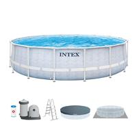 Piscina desmontable redonda prism frame premium 5 metros con depuradora