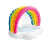 PISCINA DUCHA ARCO IRIS 119X94X84-CM. COLOR BABY Raíz AIRE LIBRE EDADES EDAD DE 1 A 3 AÑOS Todos los juguetes PISCINAS Y ACESSORIOS DE PISCINAS