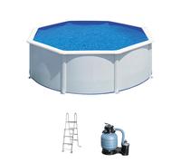 Gre Fidji Redonda Ø300 x 120 cm - Piscina desmontable de acero