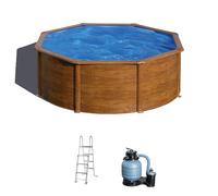 Gre Pacific Redonda Ø300 x 120 cm - Piscina desmontable de acero