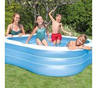 Intex Pools Piscina hinchable cuadrada 229x229x56 cm – 1.250 litros