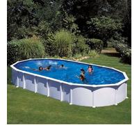 Gre Haiti Ovalada 1000x550x132cm - Piscina desmontable - Postes enterrados