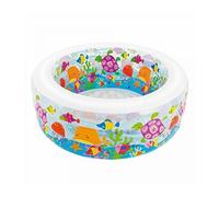 Piscina Hinchable Acuario Intex 318 L para Niños con Diseño Alegre y Material Resistente