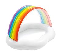 Intex Rainbow Canopy Baby Pool Multicolor