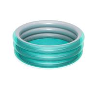 Piscina Hinchable Autoportante Infantil Bestway 170x53 Cm Diseño Big Metallic 3-ring Pool Edad Mayores De 6 Años
