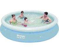 Piscina hinchable Bestway Fast Set, redonda, de color azul