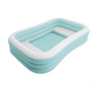 Piscina hinchable con asientos azul 264x165x56 cm intex