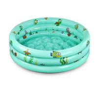 Piscina Hinchable Infantil ø 100 cm, Piscina Inflable, Piscina Hinchable, Piscina para Jardín Trasero Interior