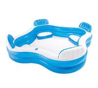 Piscina hinchable INTEX con asientos 229x229x66 cm - 990 l