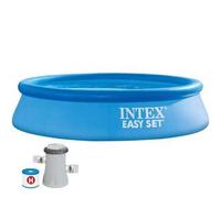 Intex Piscina hinchable redonda Easy Set 305x61 cm 3077 litros con depuradora
