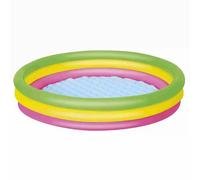 Bestway Piscina hinchable Globo 152 x 30 cm 3 aros multicolor infantil