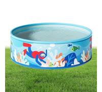 Piscina Infantil No Inflable Y Resistente Al Desgarro | Piscina de Chapoteo Para Adultos Verano Balcón Playa Jardín Baño Patio