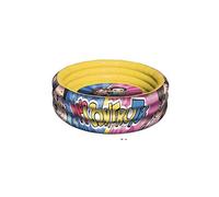 Piscina Inflable 3 Anillos Me Contro Te Para Niños Fácil Montaje 90 CM