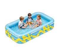 Piscina inflable para niños, 82,6 x 57 x 22 pulgadas, portátil, fiesta de | Piscina infantil para jardín de verano, patio trasero, parque parque, fiesta