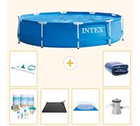 Piscina inflable rectangular - 305x76 cm - 7 piezas - Modelo S20417