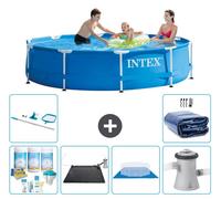 Piscina inflable rectangular - 305x76 cm - 7 piezas - Modelo S20417