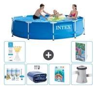 Piscina inflable rectangular - 305x76 cm - de 5 piezas - modelo S108