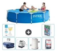 Piscina inflable rectangular - 305x76 cm - de 5 piezas - modelo S155