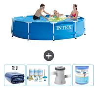 Piscina inflable rectangular - 305x76 cm - de 5 piezas - modelo S31472