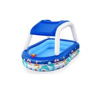 Piscina Insuflável Familiar Com Cobertura Sea Captain 2,13M X 1,55M X 1,32M Bestway