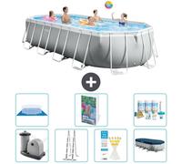 Piscina ovalada con estructura Prism - 610 x 305 x 122 cm - 6 piezas - Modelo S599