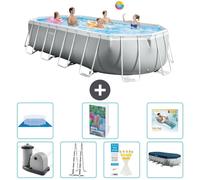 Piscina ovalada con estructura Prism - 610 x 305 x 122 cm - 6 piezas - Modelo S670