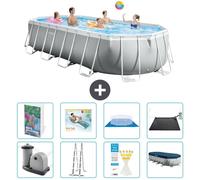 Piscina ovalada con estructura Prism - 610 x 305 x 122 cm - 7 piezas - Modelo S567