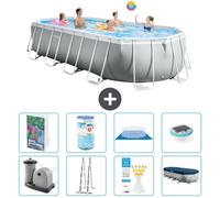 Piscina ovalada con estructura Prism - 610 x 305 x 122 cm - 7 piezas - Modelo S622