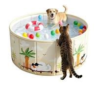Piscina Plegable,Bañera Infantil Antideslizante | Piscina de chapoteo para Cachorros,para Niños, Niñas, Mascotas, Jardín Trasero, Camping, Playa, Guardería, Jardín, Parque, Patio, Patio Interior