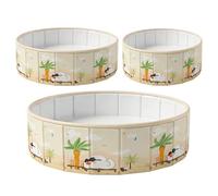 Piscina Plegable,Bañera para Cachorros - Piscina Infantil De Chapoteo,para Niños, Niñas, Mascotas, Jardín Trasero, Camping, Playa, Guardería, Jardín, Parque, Patio, Patio Interior