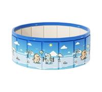 Piscina Plegable Centro de Juegos Acuáticos para Exteriores con Desagüe | Piscina de Chapoteo Antideslizante para Hogar Jardín Terraza Vacaciones Parque Lago Playa Verano