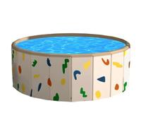 Piscina portátil compacta lista para no inflable | Piscina redonda divertida para, piscina infantil, para niños, niñas, adultos, al aire libre, playa, casa, habitación