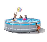 PISCINA PRISMA FRAME CLEARVIEW 488X122 CM INTEX 26730