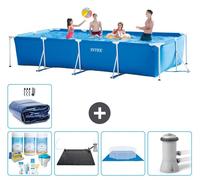 Piscina rectangular de estructura - 450x220x84 cm - 6 piezas - Modelo S20074