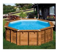 Piscina Sunbay Pino Frances Autoclave Iv Gre - Redonda Diámetro 428-altura 116 Ananas