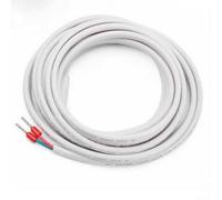 Piso impermeable para la sonda de temperatura 10K Ohm 3 Meter Piso | Mide el suelo para temperatura, se adapta a conductos flexibles, cable de alta rigidez, carcasa de goma